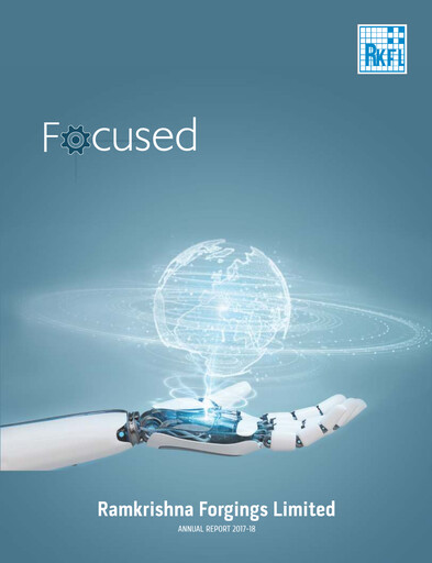 Miniature Ramkrishna Forgings Rapport annuel 2017-2018
