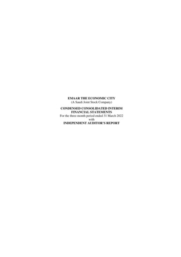 Thumbnail Emaar The Economic City Quarterly Report 2022-q1