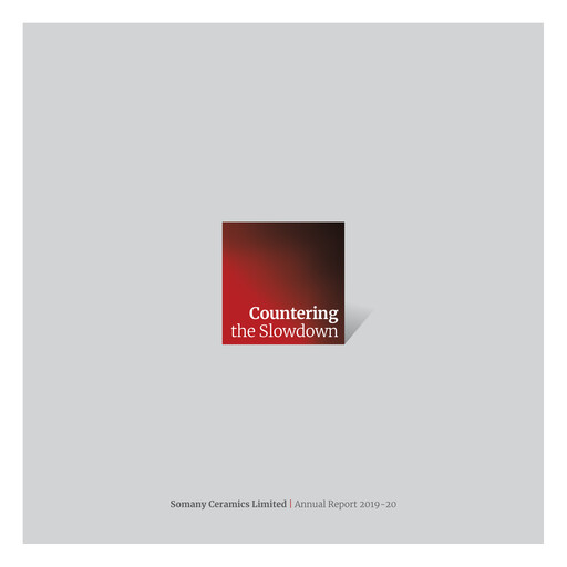 Thumbnail Somany Ceramics Annual Report 2019-2020