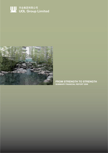 Thumbnail UOL Group Financial Report 2008