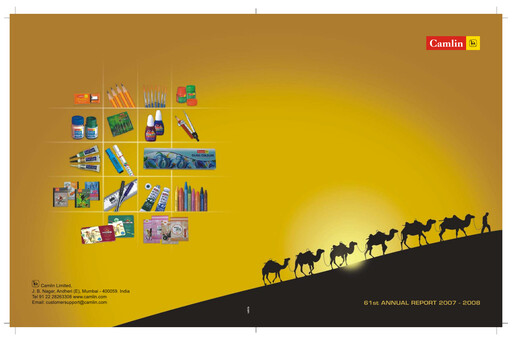 Vorschaubild Kokuyo Camlin
 Jahresbericht 2007-2008