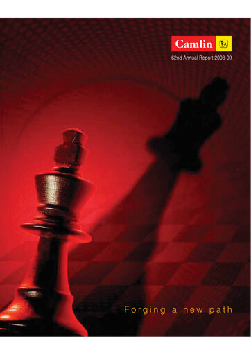 Thumbnail Kokuyo Camlin
 Annual Report 2008-2009