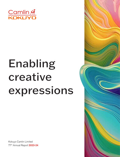 Thumbnail Kokuyo Camlin
 Annual Report 2023-2024