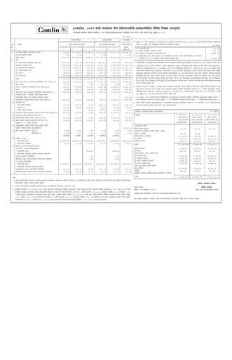 Miniature Kokuyo Camlin
 Rapport trimestriel 2011-q2
