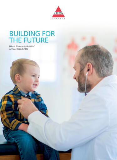 Vorschaubild Hikma Pharmaceuticals
 Jahresbericht 2016