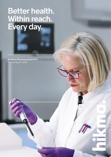 Miniature Hikma Pharmaceuticals
 Rapport annuel 2025