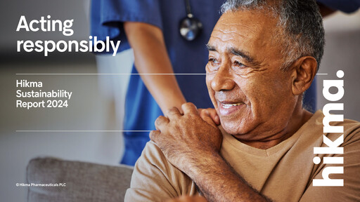 Thumbnail Hikma Pharmaceuticals
 Sustainability Report 2024