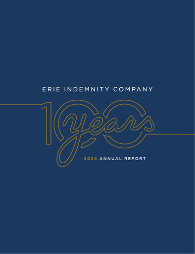 Thumbnail Erie Indemnity Annual Report 2024