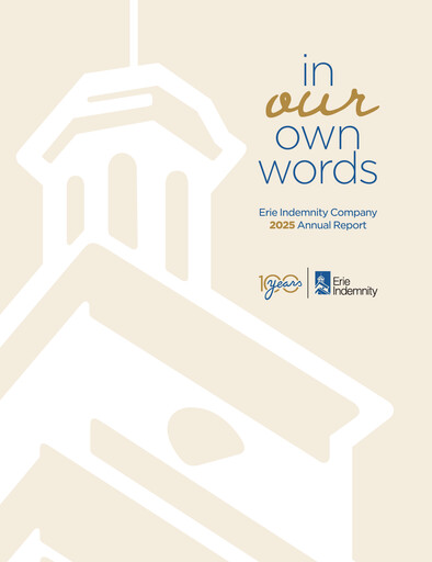 Thumbnail Erie Indemnity Annual Report 2025