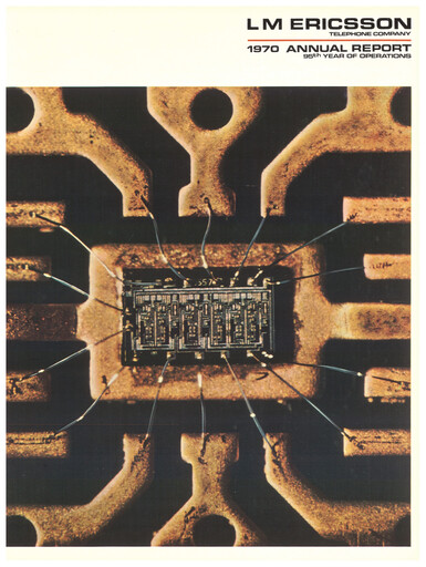 Thumbnail Ericsson Annual Report 1970