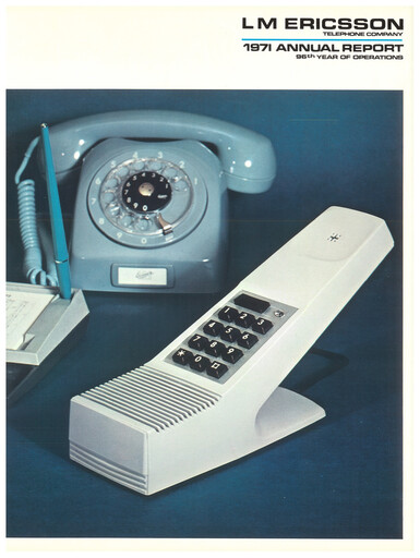 Thumbnail Ericsson Annual Report 1971