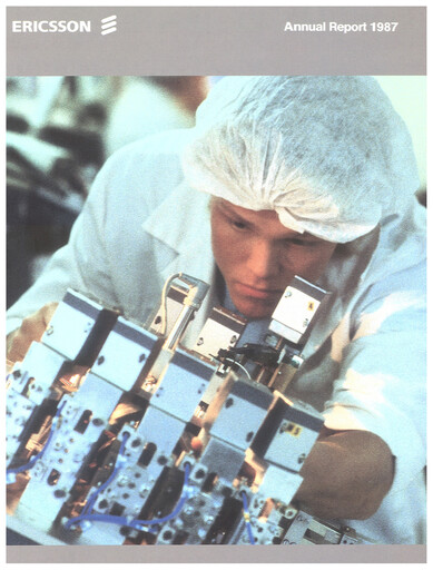 Thumbnail Ericsson Annual Report 1987
