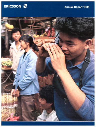 Thumbnail Ericsson Annual Report 1988