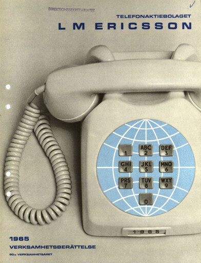 Thumbnail Ericsson Annual Report 1965
