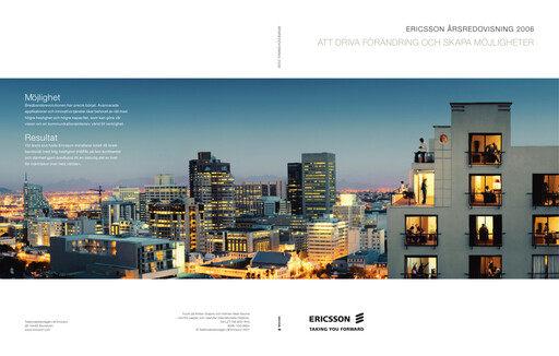 Miniature Ericsson Rapport annuel 2006