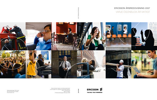 Miniature Ericsson Rapport annuel 2007