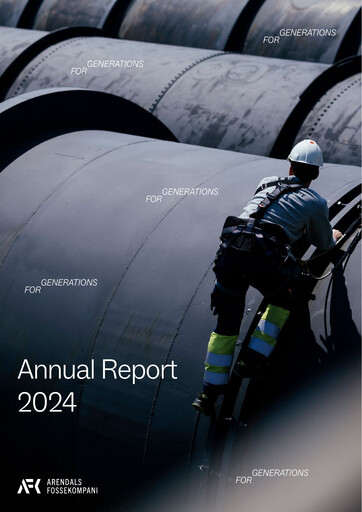 Thumbnail Arendals Fossekompani Annual Report 2024