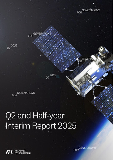 Thumbnail Arendals Fossekompani Half-year Report 2025-h1