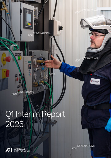 Thumbnail Arendals Fossekompani Quarterly Report 2025-q1