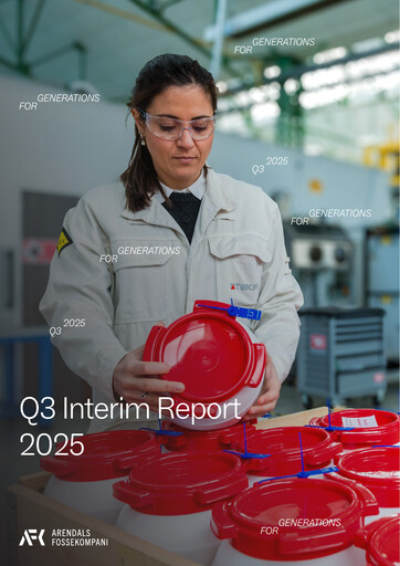 Thumbnail Arendals Fossekompani Quarterly Report 2025-q3