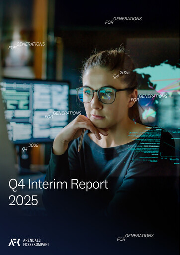 Thumbnail Arendals Fossekompani Quarterly Report 2025-q4