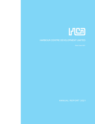 Thumbnail Harbour Centre Development Annual Report 2021