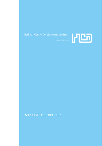 Thumbnail Harbour Centre Development Half-year Report 2021-h1