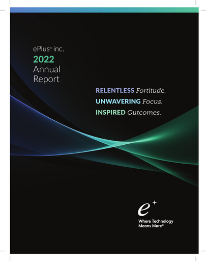 Miniature ePlus Rapport annuel 2022