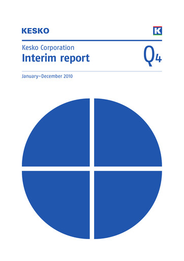Thumbnail Kesko
 Financial Statement 2010