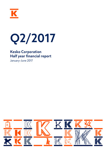Thumbnail Kesko
 Half-year Report 2017-h1