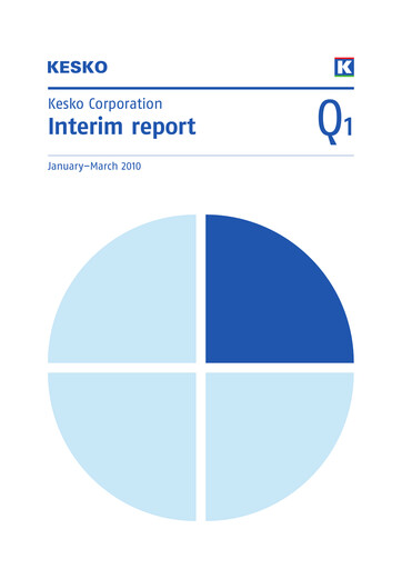 Thumbnail Kesko
 Quarterly Report 2010-q1