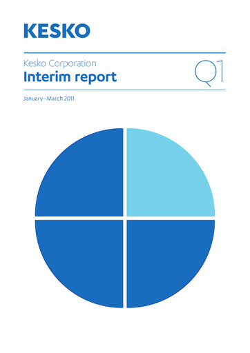 Thumbnail Kesko
 Quarterly Report 2011-q1