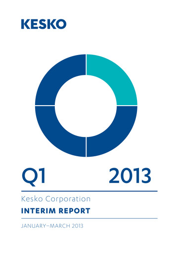 Thumbnail Kesko
 Quarterly Report 2013-q1