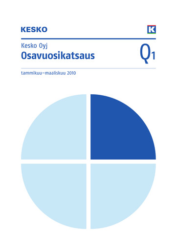 Thumbnail Kesko
 Quarterly Report 2010-q1