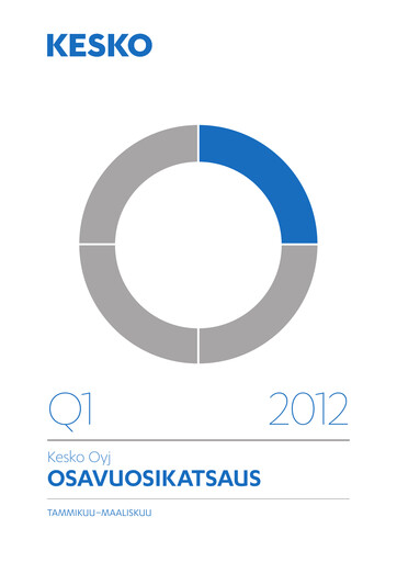 Thumbnail Kesko
 Quarterly Report 2012-q1