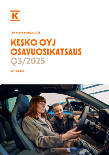 Thumbnail Kesko
 Quarterly Report 2025-q3