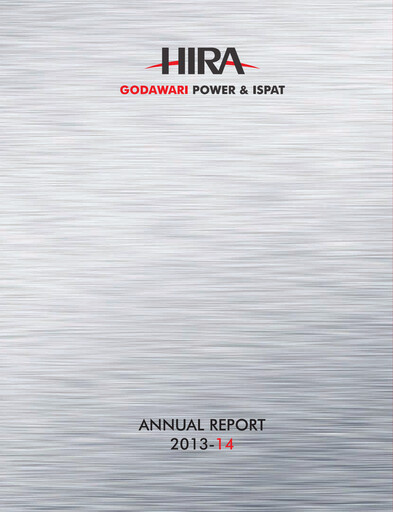 Thumbnail Godawari Power & Ispat Annual Report 2013-2014