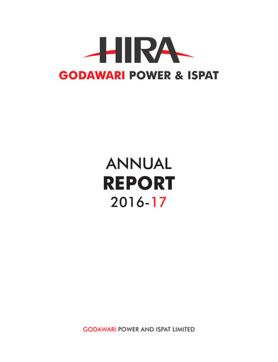 Thumbnail Godawari Power & Ispat Annual Report 2016-2017