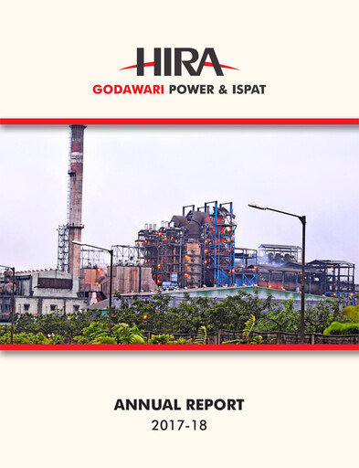 Thumbnail Godawari Power & Ispat Annual Report 2017-2018