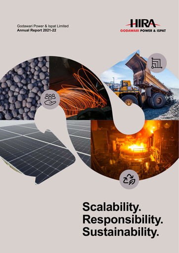 Thumbnail Godawari Power & Ispat Annual Report 2021-2022