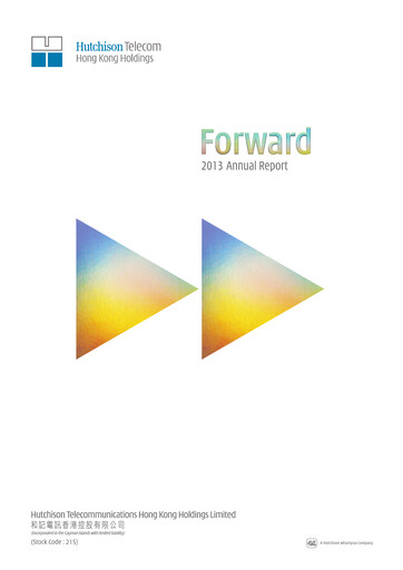 Thumbnail Hutchison Telecommunications Hong Kong Holdings Annual Report 2013