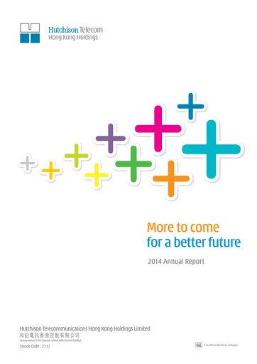Thumbnail Hutchison Telecommunications Hong Kong Holdings Annual Report 2014