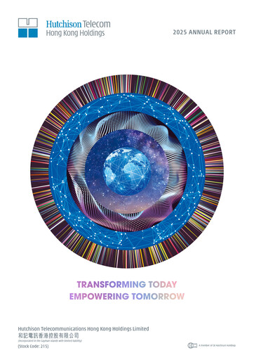 Vorschaubild Hutchison Telecommunications Hong Kong Holdings Jahresbericht 2025