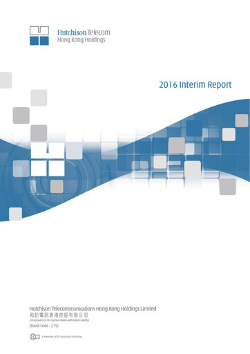 Thumbnail Hutchison Telecommunications Hong Kong Holdings Half-year Report 2016-h1