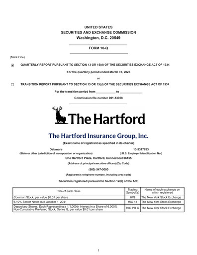 Thumbnail The Hartford Quarterly Report 2025-q1