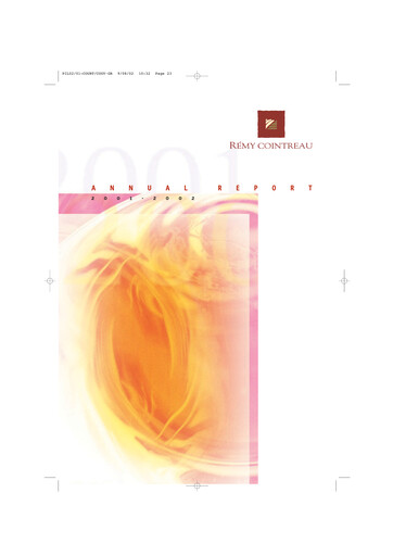 Thumbnail Rémy Cointreau
 Annual Report 2001-2002
