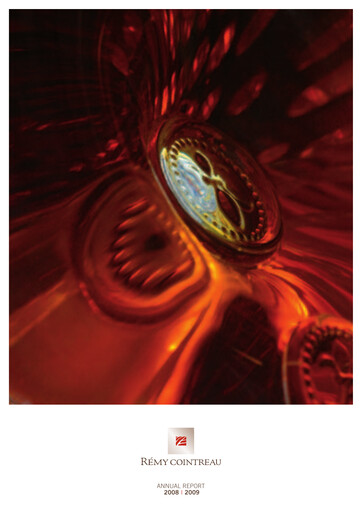 Thumbnail Rémy Cointreau
 Annual Report 2008-2009