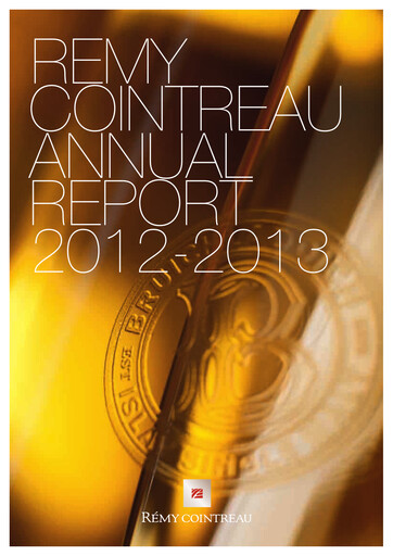 Thumbnail Rémy Cointreau
 Annual Report 2012-2013