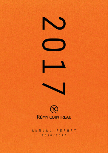 Thumbnail Rémy Cointreau
 Annual Report 2017