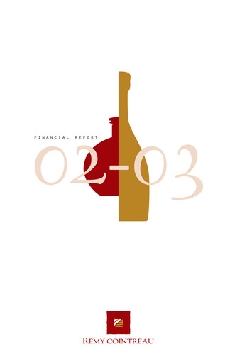 Thumbnail Rémy Cointreau
 Financial Report 2002-2003